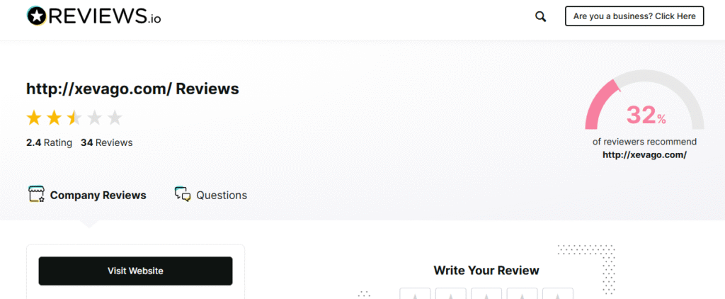 Xevago-Reviews.io