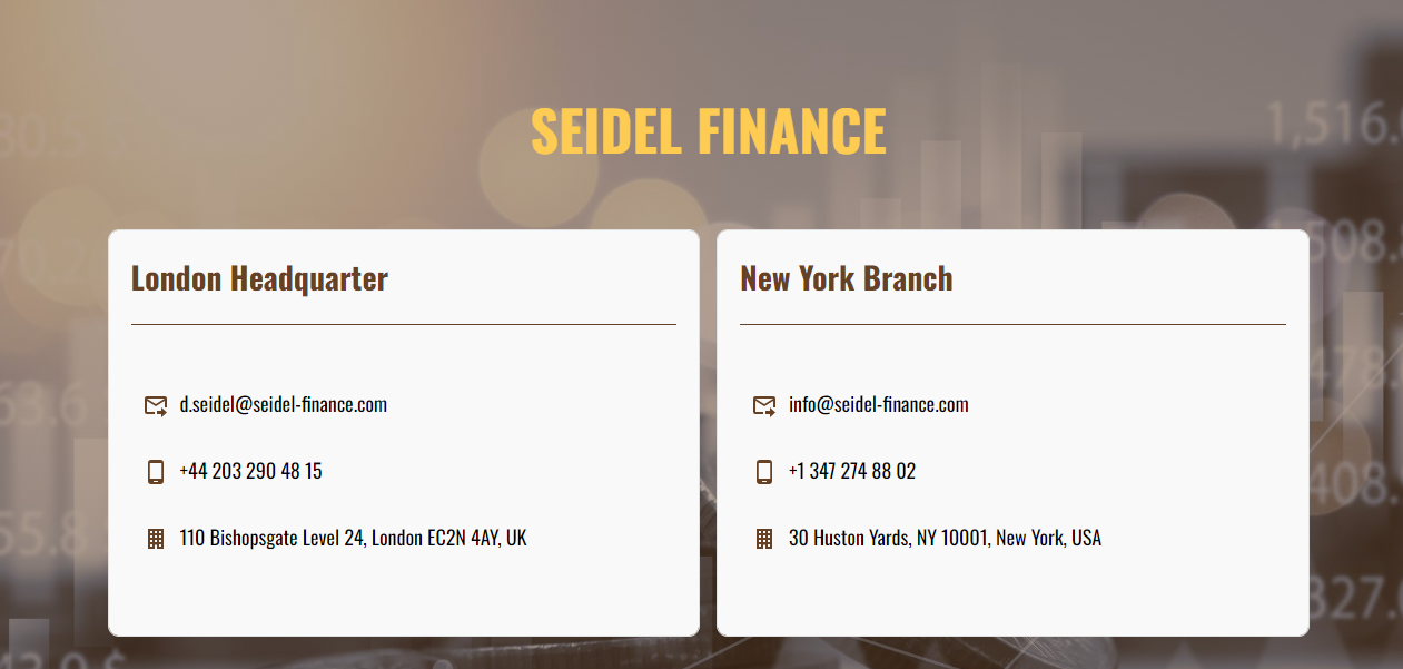 Seidel Finance Review