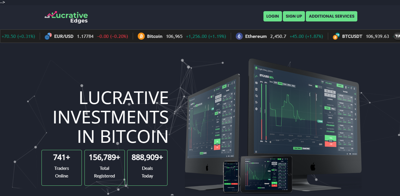 Lucrative Edges Review: A Risky Unregulated Broker You Should Avoid