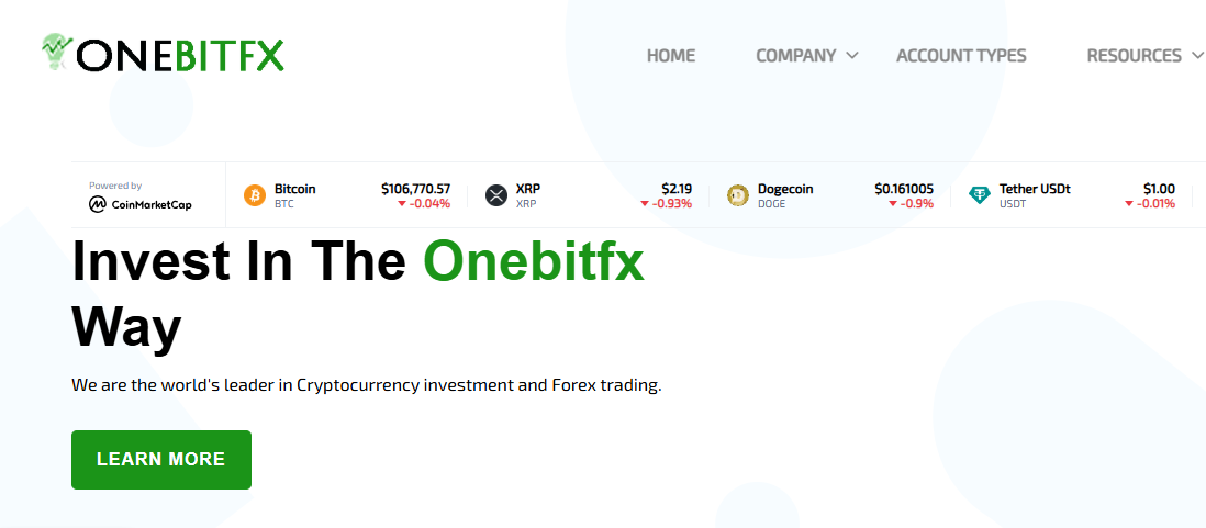 Onebitfx Review – Should You Trust This Broker?