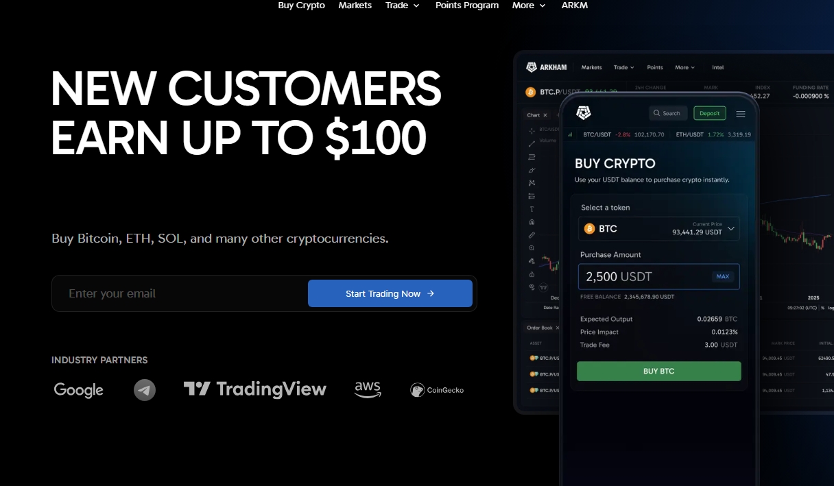Arkham Exchange has been flagged by the FCA as an unauthorized firm.